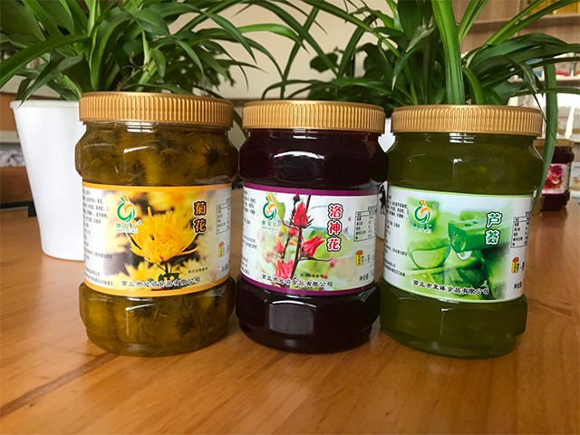 菊花花茶、洛神花花茶、蘆薈花茶